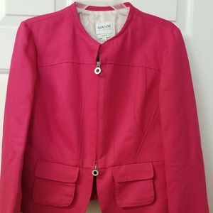 Pink Tailored Armani Collection Jacket